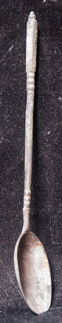 A bronze Roman spoon found in Domburg.