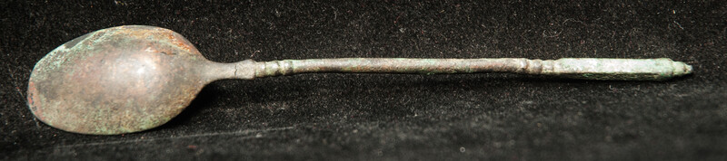 A bronze Roman spoon found in Domburg.