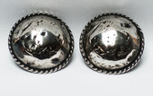 A pair of 18th C. silver boys trouser buckles from Zeeland. 