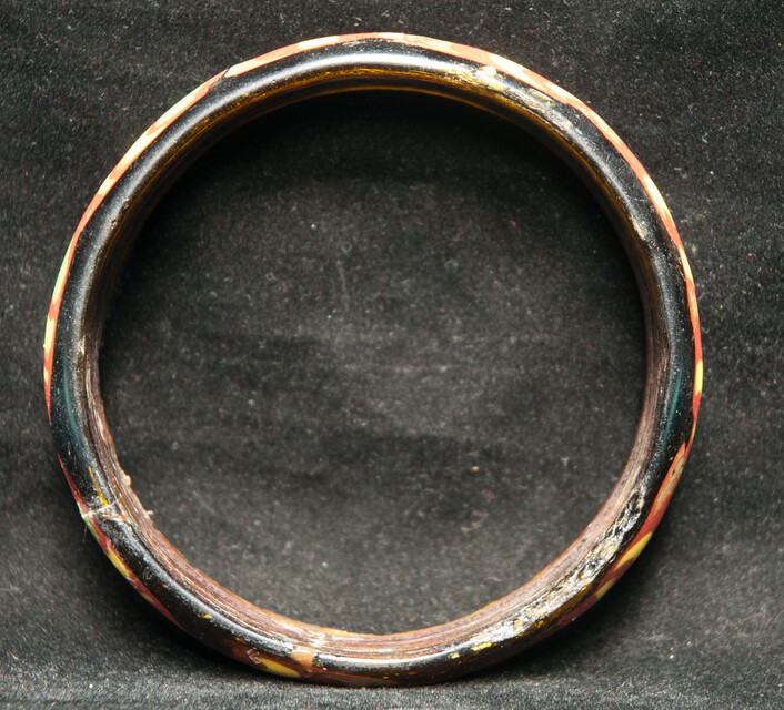 An early Roman glass bracelet.