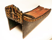 An eighteenth century decorated sled from Hindeloopen.